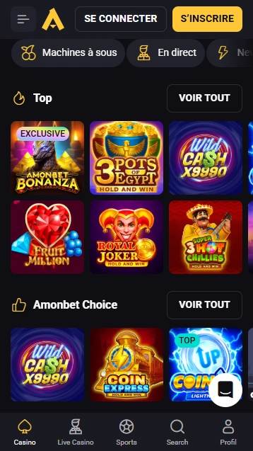 Jouer Maintenant à BetAmon Live Casino pour les Français !