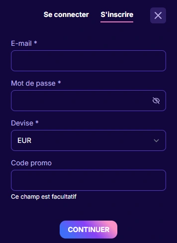 Login à Blind Luck Casino France en 2026