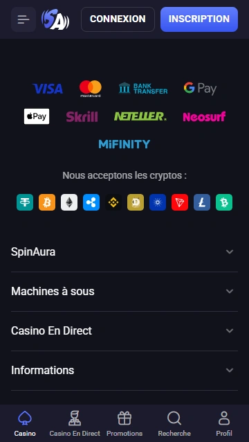 Avis du Spin Aura Casino Un Regard de Plateforme du SpinAura Casino avec Avis Fiable